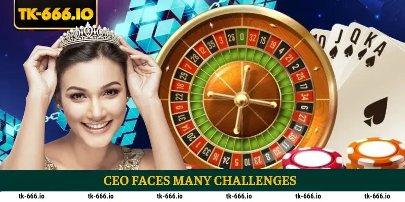 CEO faces many challenges