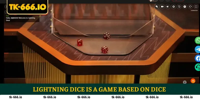 Lightning Dice is a game based on dice