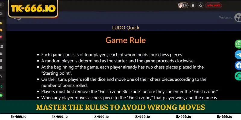 Master the rules to avoid wrong moves