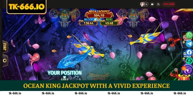 Ocean King Jackpot with a vivid experience