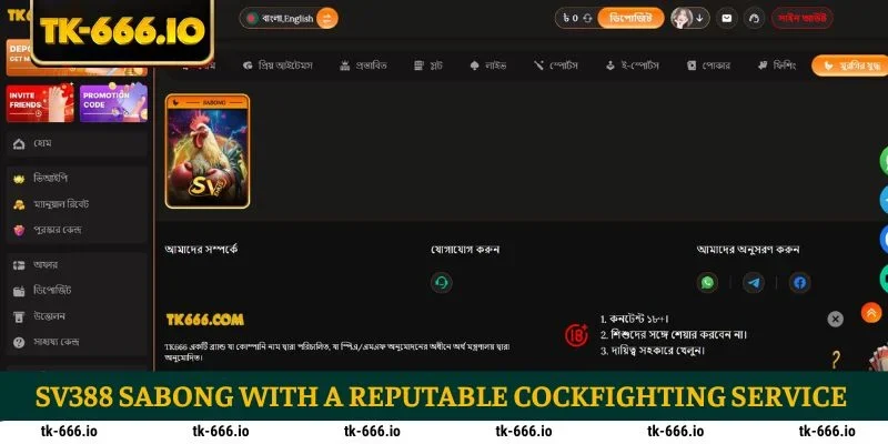 SV388 Sabong with a reputable cockfighting service