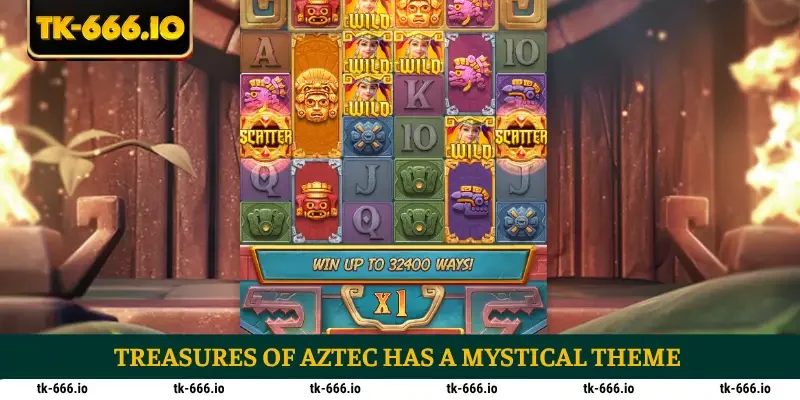 Treasures of Aztec has a mystical theme