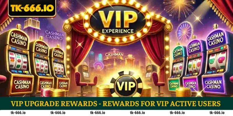 VIP upgrade rewards